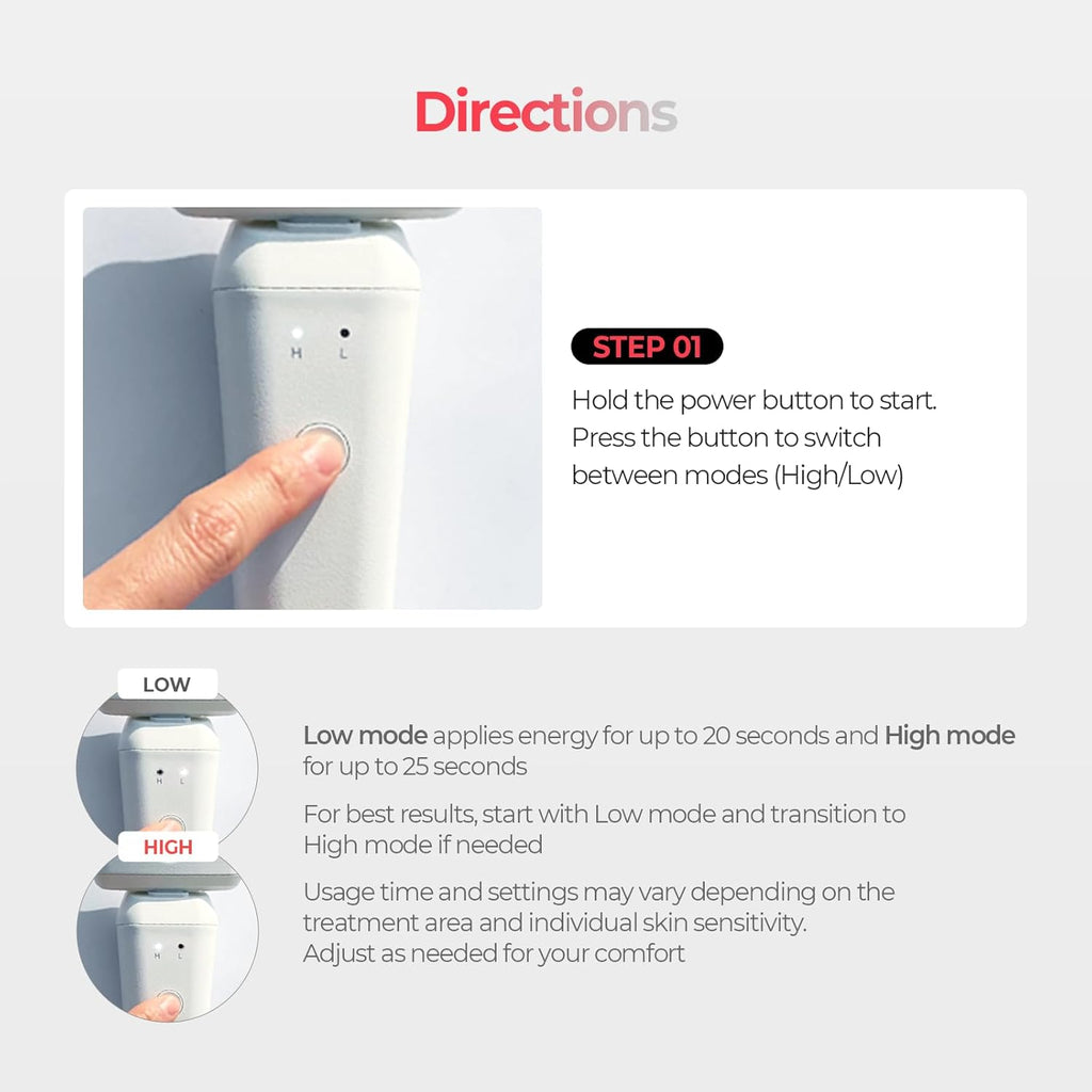 Aalok Ultra Olla | Dispositivo facial RF y LED en casa para levanta...