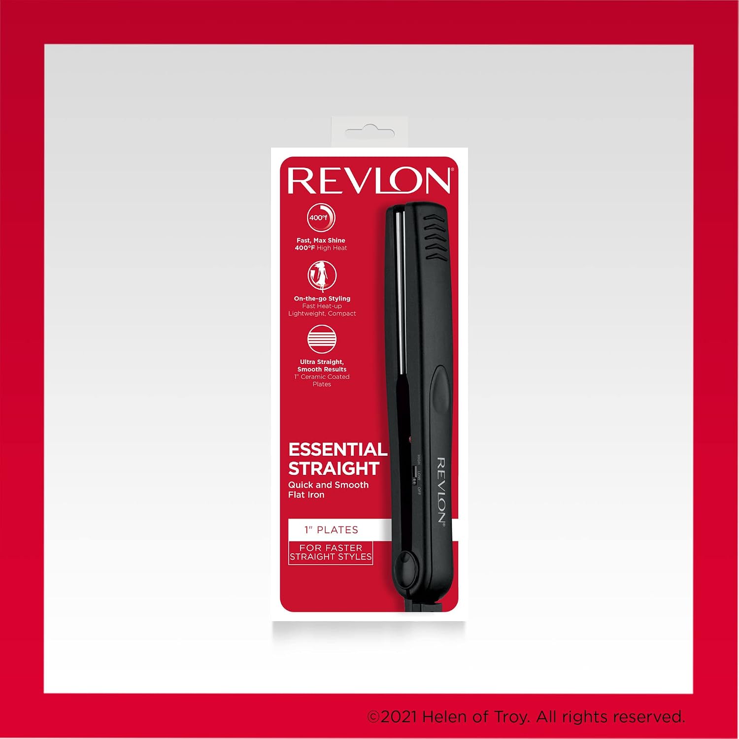 Plancha para cabello de crámica de tamaño medio Revlon Rvst2043 | R...