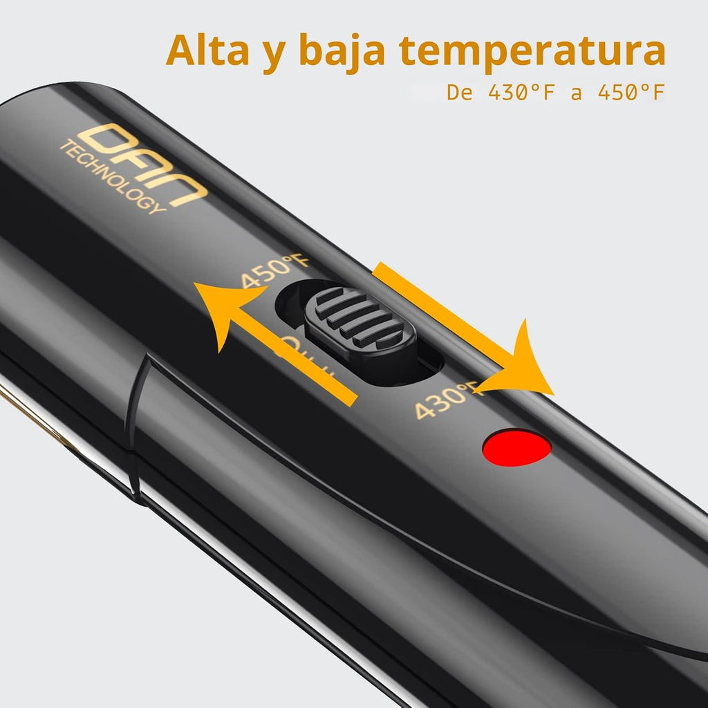 DAN Technology Hot Comb Electric para pelucas, voltaje dual para vi...