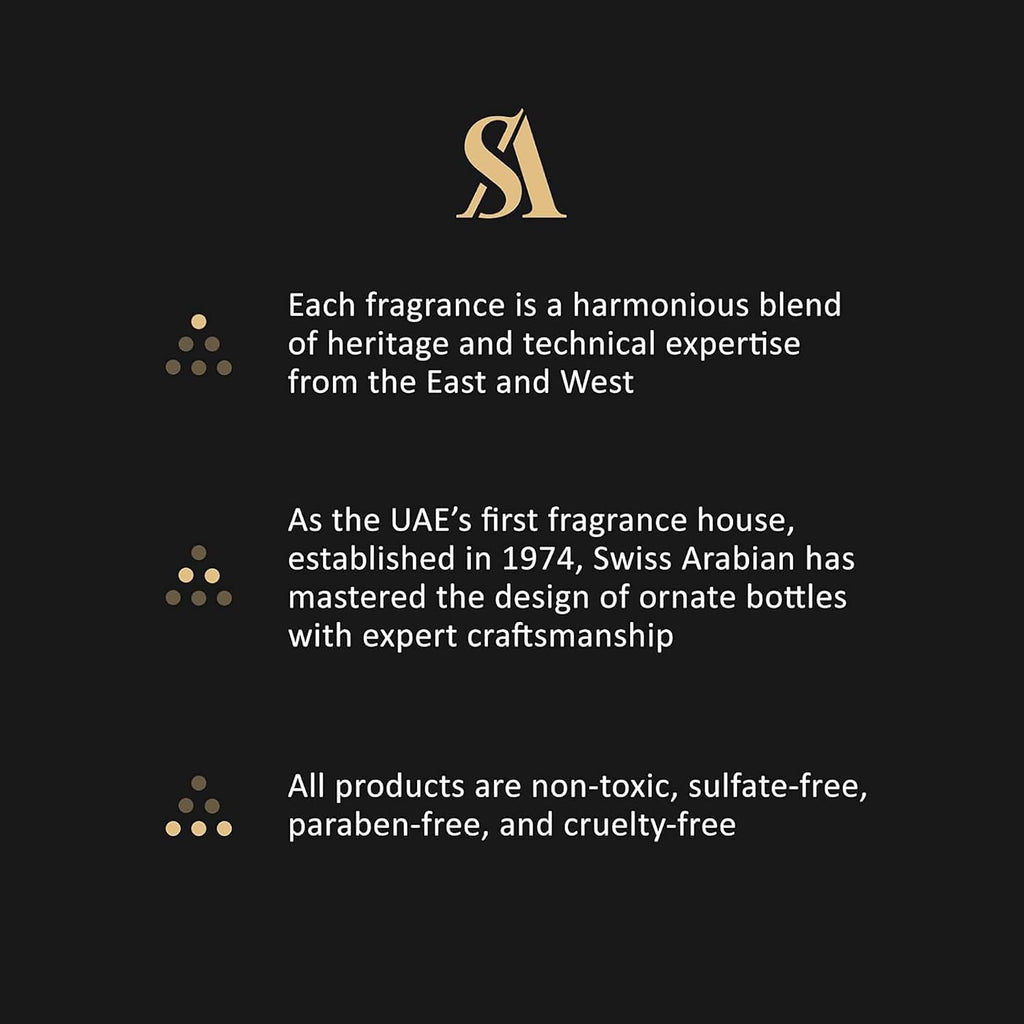 Swiss Arabian Noora Onyx - Productos de lujo de Dubái - Aceite de p...