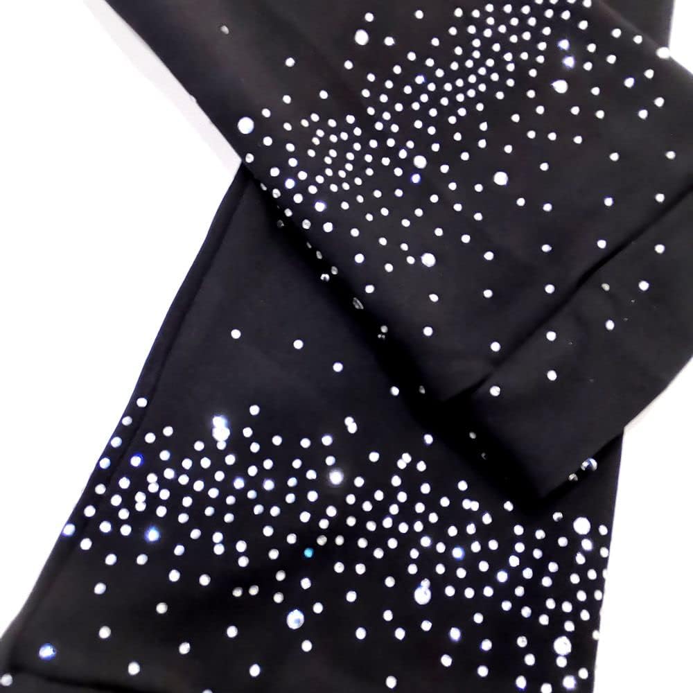 LIUHUO Pantalones de patinaje sobre hielo para niñas, leggings de e...