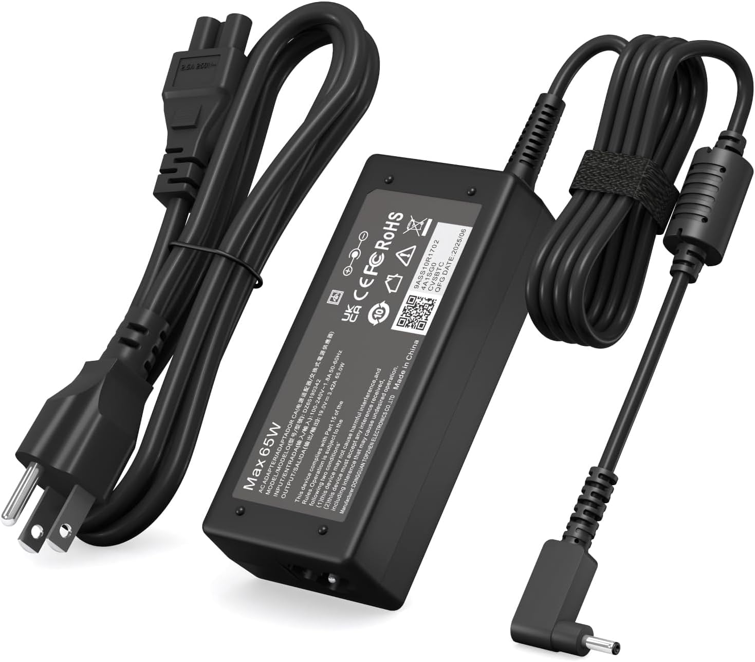 Cargador para laptop Dell de 65 W 45 W compatible con Inspiron 15 1...
