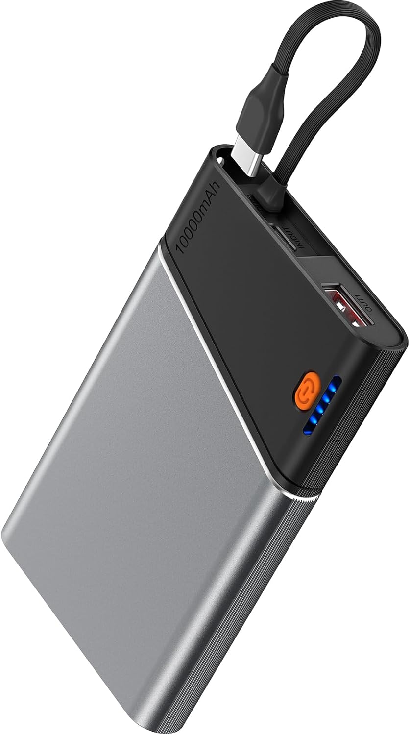 Aaoyun Cargador portátil con cargador portátil, 10,000 mAh, 22,5 W,...