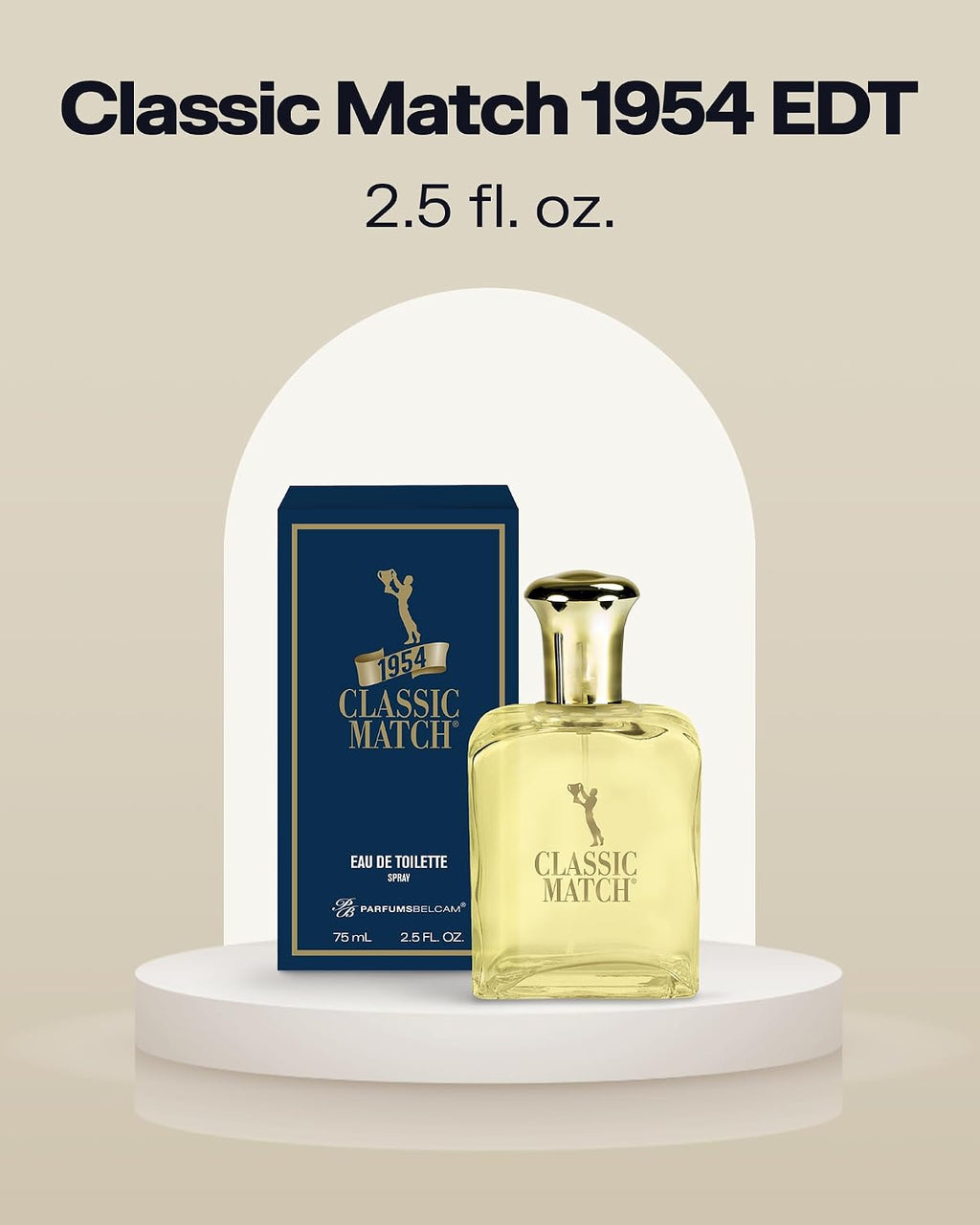 PB ParfumsBelcam Classic Match 1954 Eau de Toilette para hombre \u2...
