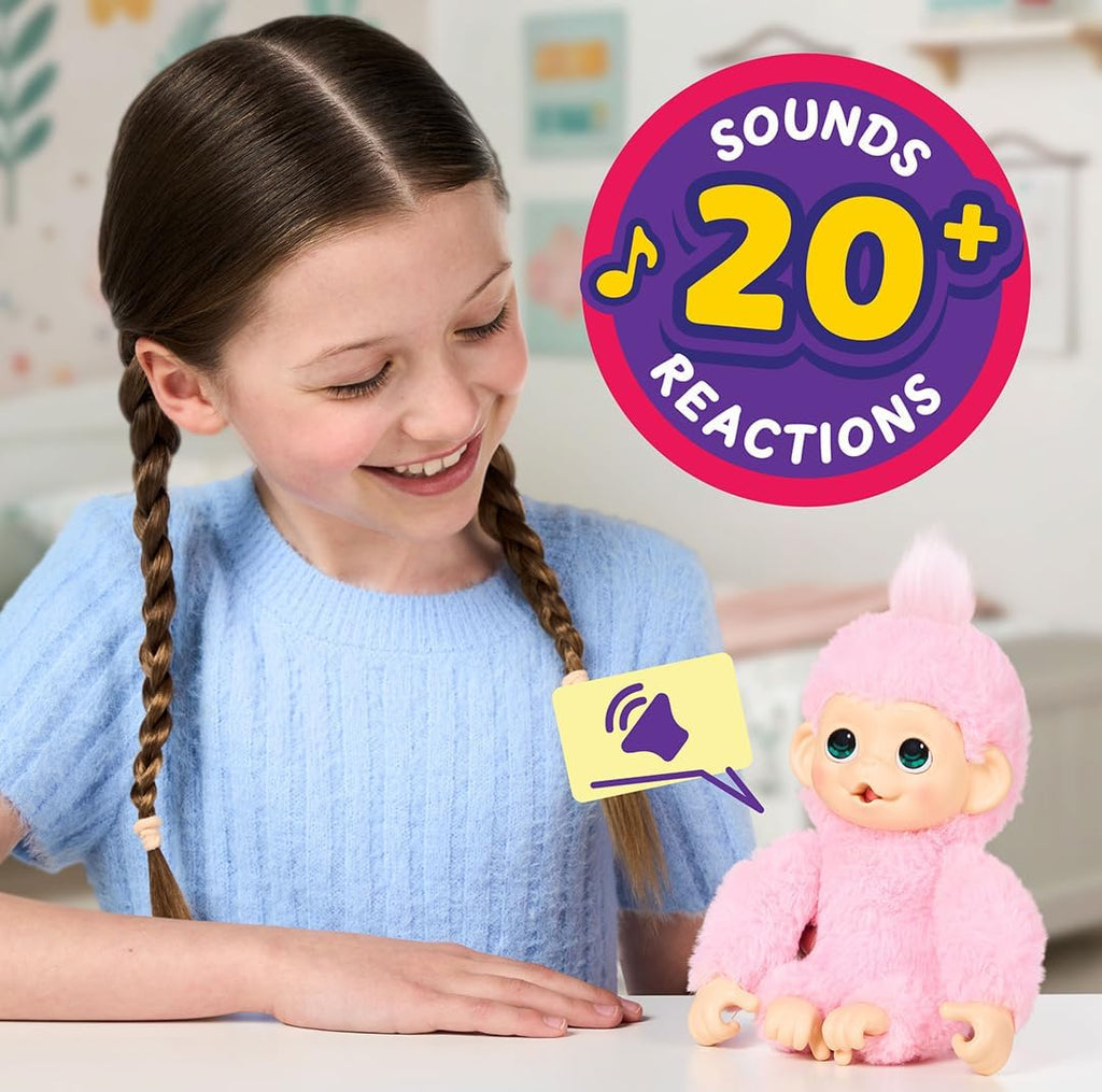 Little Live Pets Baby Monkey Minis \u2013 Luna Limón. Juguete inter...