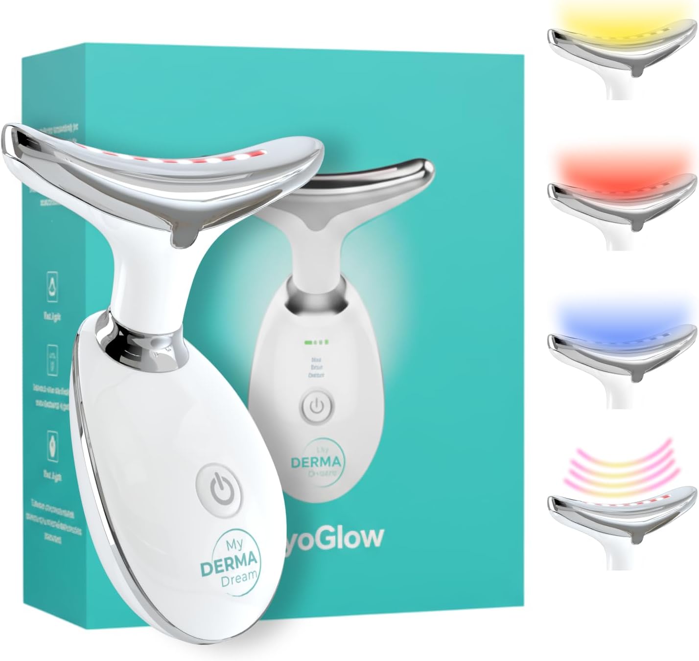 MyoGlow de MDD | Herramienta de masaje de drenaje linfático para es...