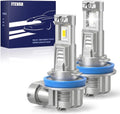 FTEVAR Bombillas H11, luz antiniebla H8 H9, 30000LM 6500K súper bri...