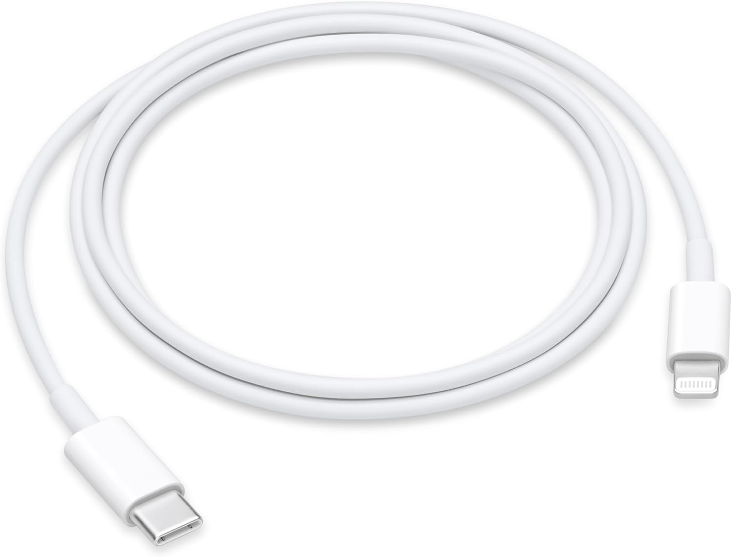Cable USB-C a Lightning de Apple (1 m): Carga rápida y conveniente,...