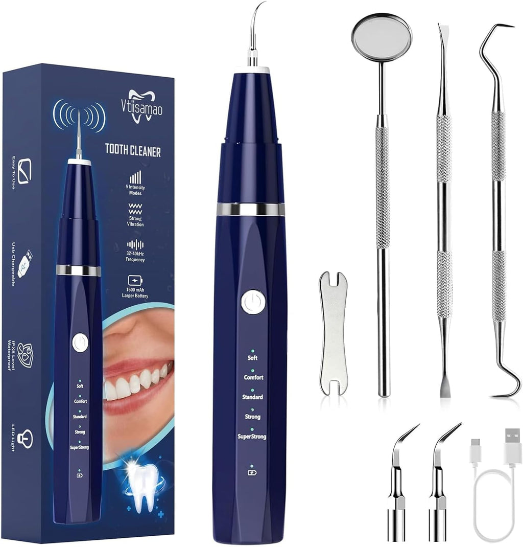 Eliminador de placa\/sarro para dientes, kit de limpieza dental de...