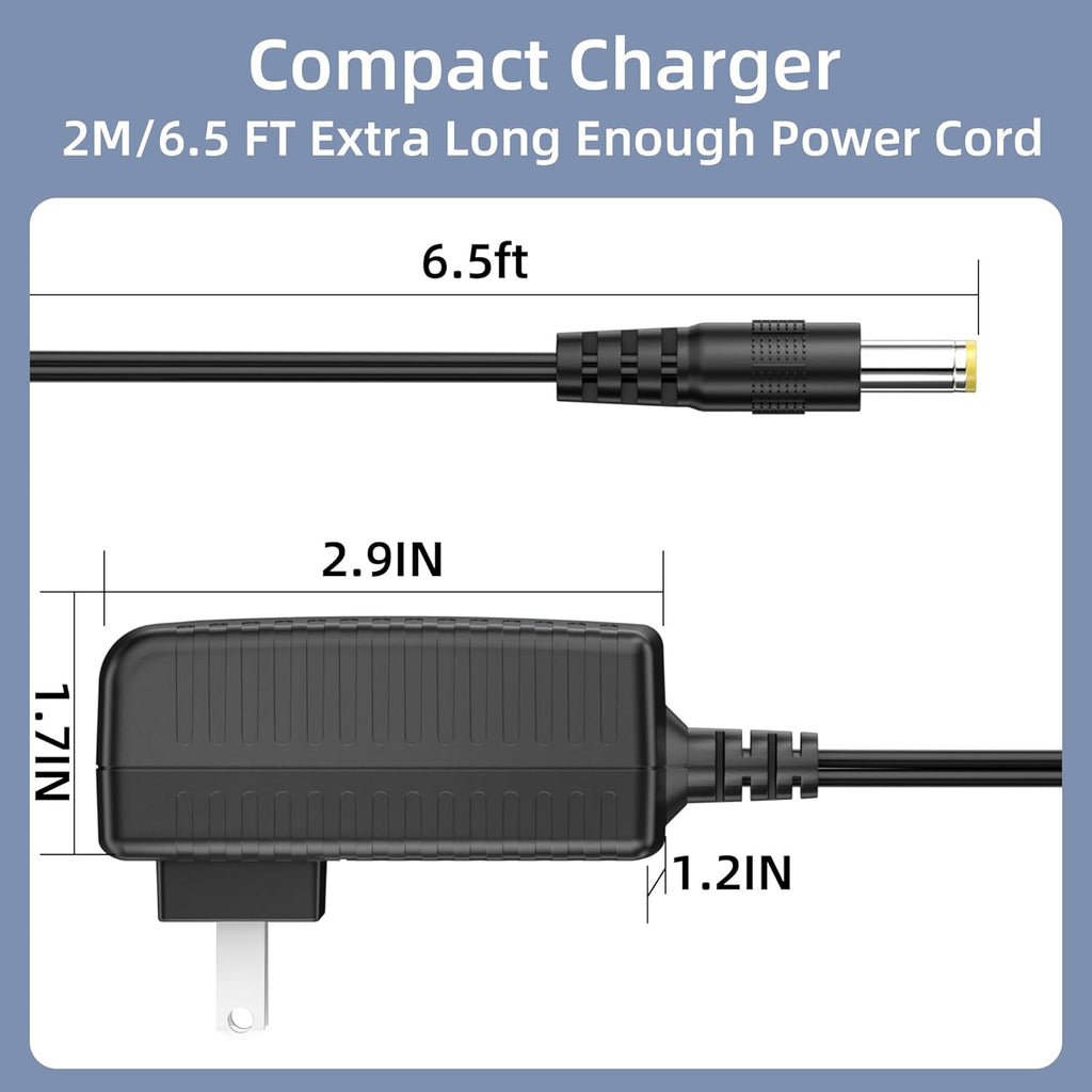 TEVSINPO Cargador de repuesto de 24V 1A compatible con Legiral Le3...