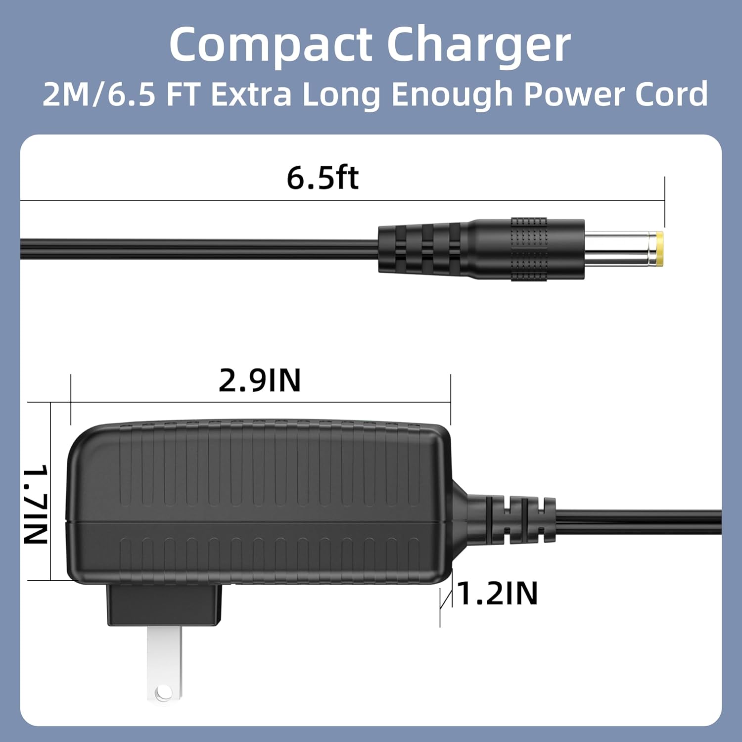 TEVSINPO Cargador de repuesto de 24V 1A compatible con Legiral Le3...