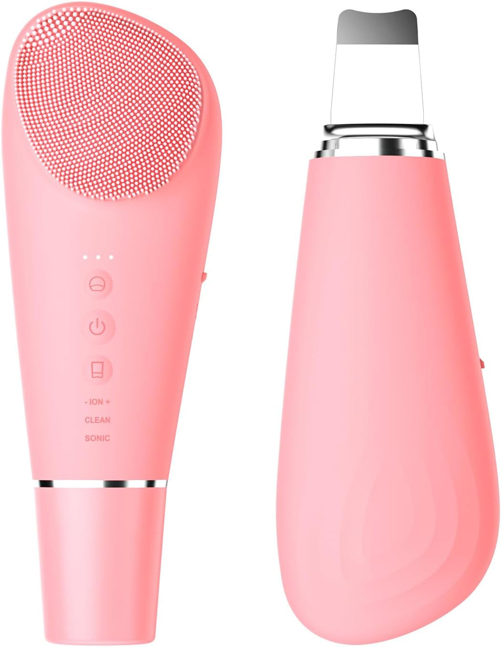 Stepcare Cepillo facial de silicona recargable 2 en 1, cepillo de l...