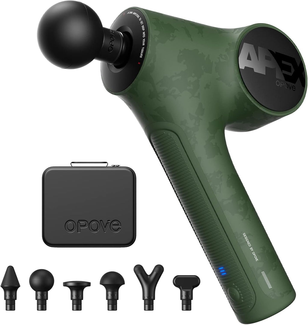 opove Pistola de Masaje Fascia Masajeador Muscular Percusivo 14.5mm...