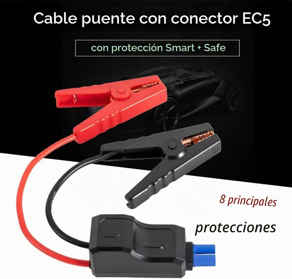 EC5 - Cables de repuesto de arranque resistentes con abrazaderas de...