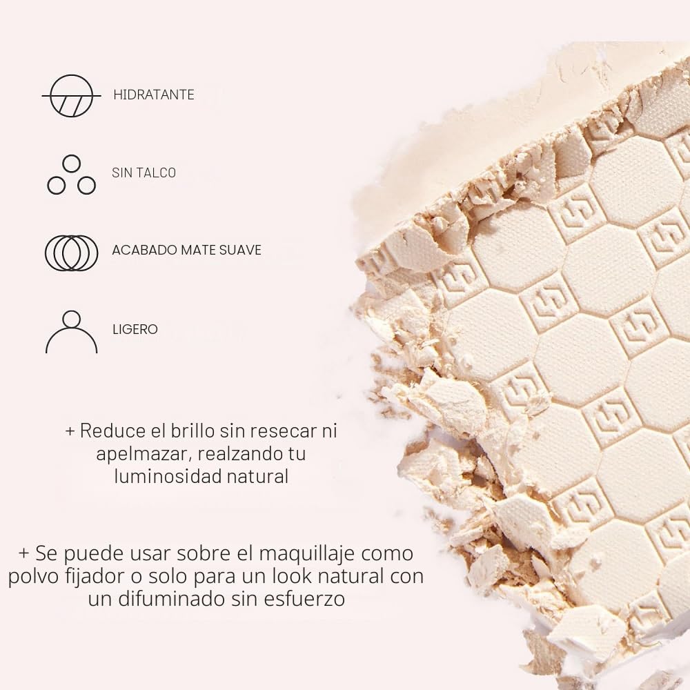 Jouer Soft Focus Hydrate &amp; Setting - Polvo compacto con acabado...