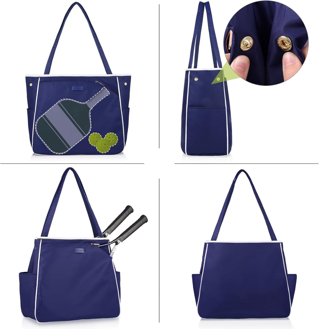 CHICECO Bolsa de tenis para mujer, bolsa de raqueta de tenis grande...