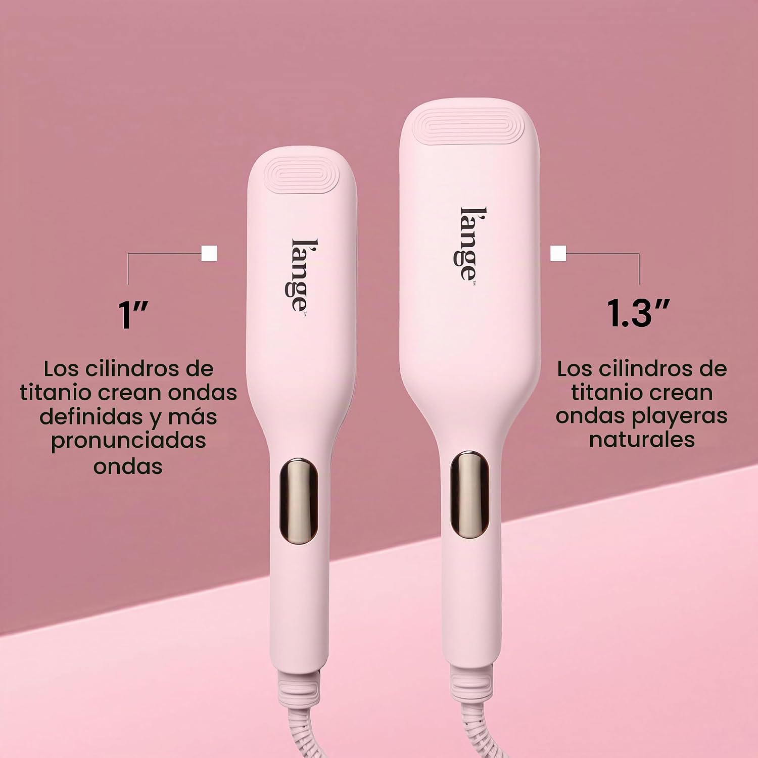 L'ANGE Hair SculptWaver Ondulador de Titanio de Onda Profunda |...