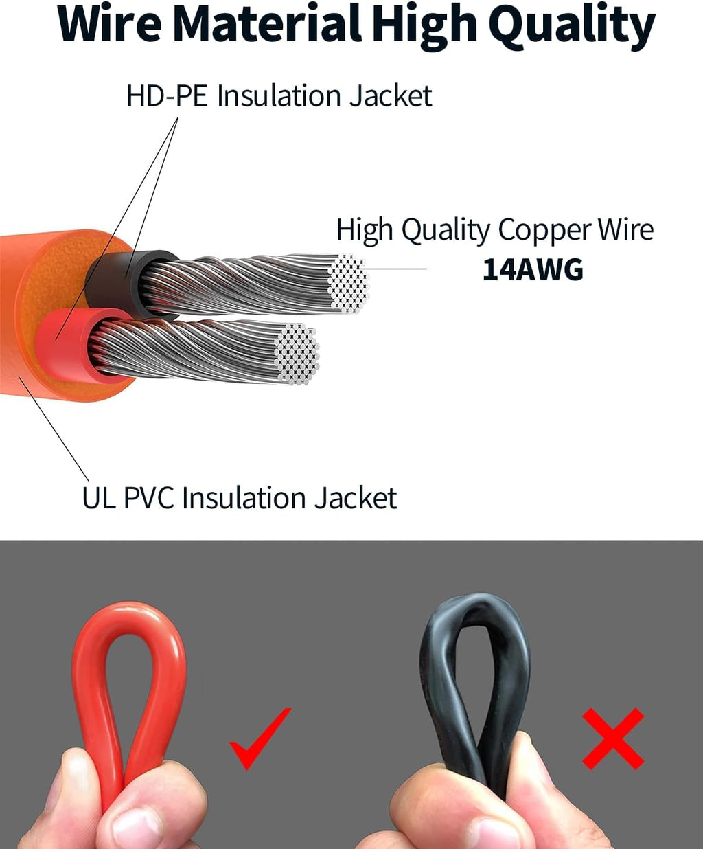 Cable de extensión de cargador de coche con conector XT60, cable de...