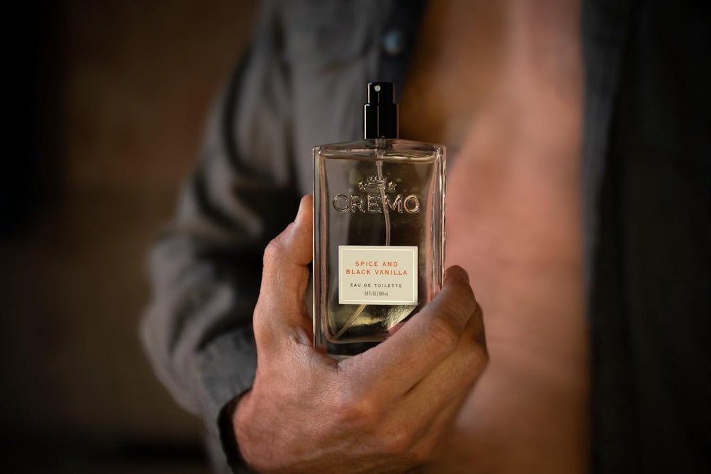 Cremo Colonia para Hombre - Spray de Colonia de Especias y Vainilla...