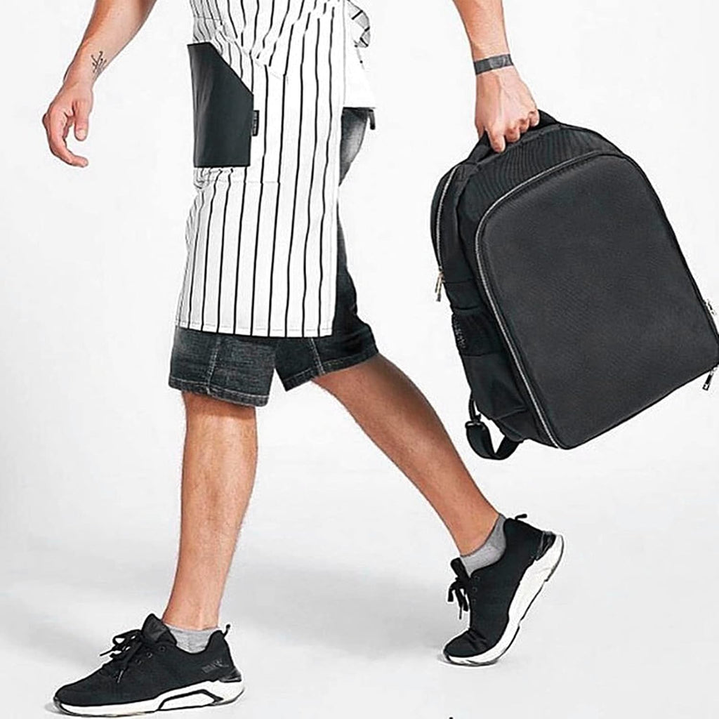 AIHOPESTO Mochila de Viaje para Barbero (Negro, 17.7 x 12.6 x 7.5 p...