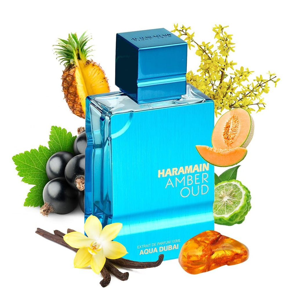 Al Haramain Amber Oud Aqua Dubai - Colonia Oud para hombres - Perfu...
