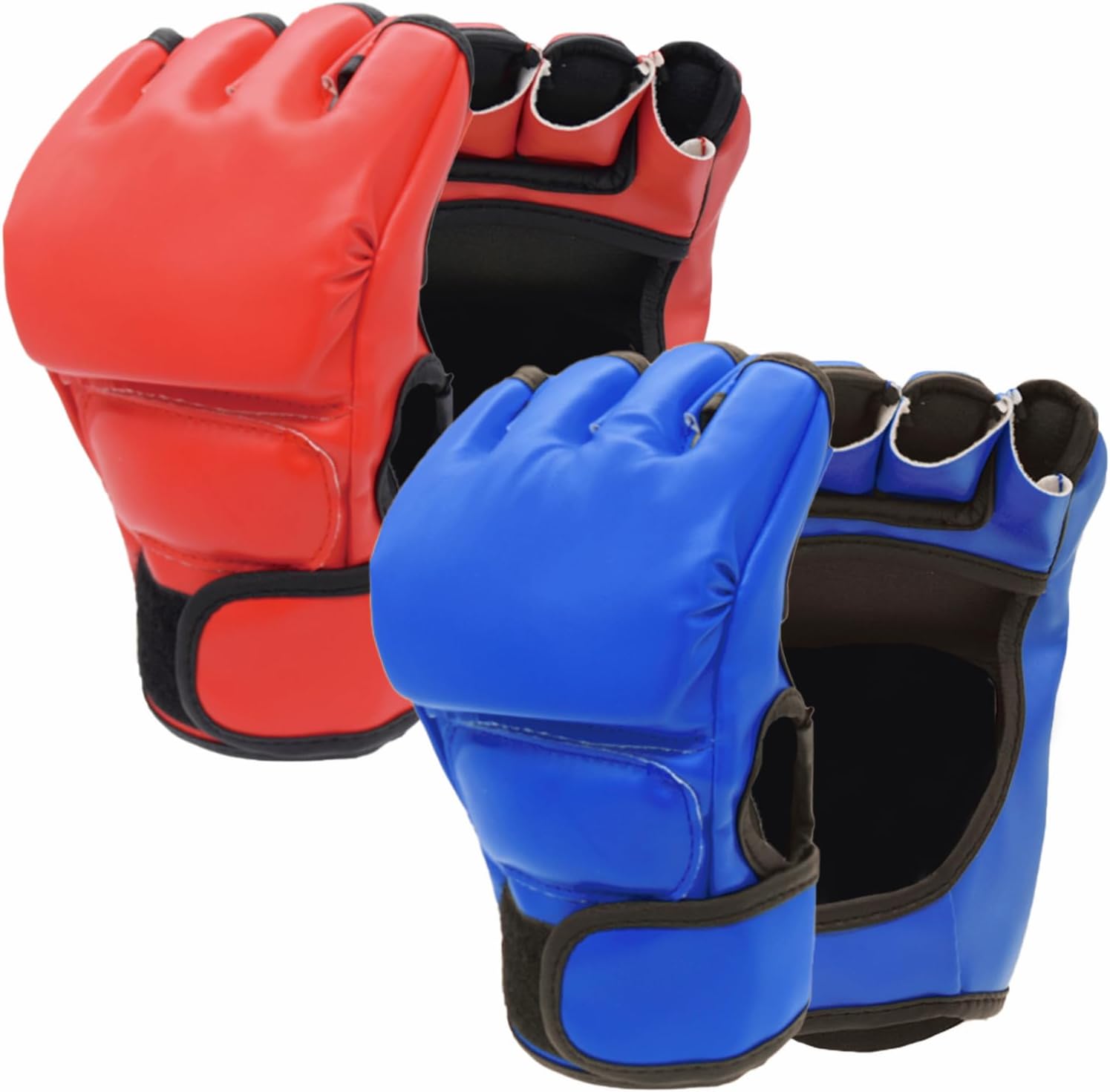 2 pares de guantes de boxeo y kickboxing para hombres y mujeres, pr...