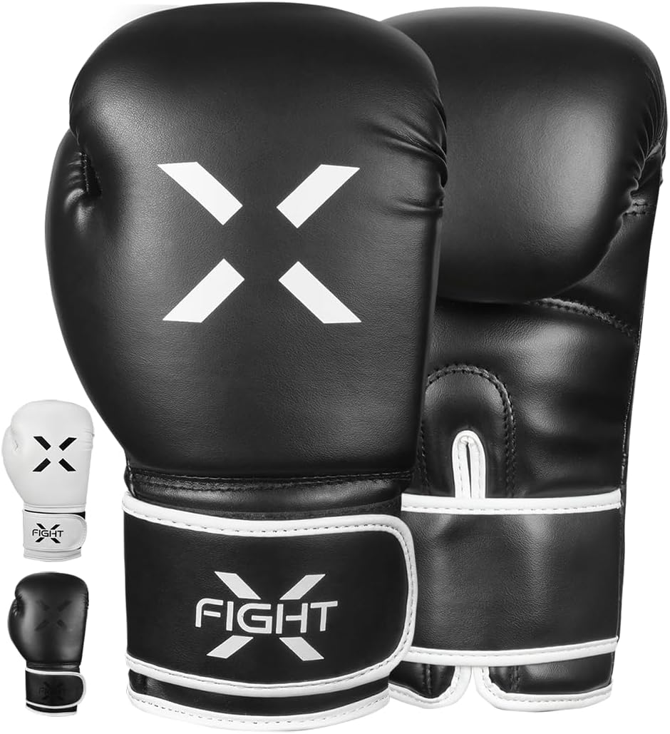 FightX Guantes de Boxeo Profesionales para Hombres y Mujeres \u2013...