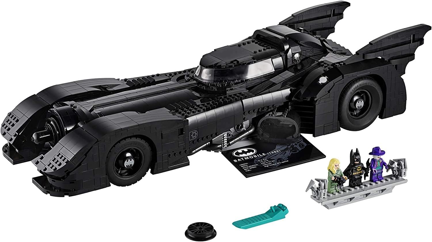 LEGO DC Batman 1989 Batmobile 76139 Kit de construcción (3,306 piezas)