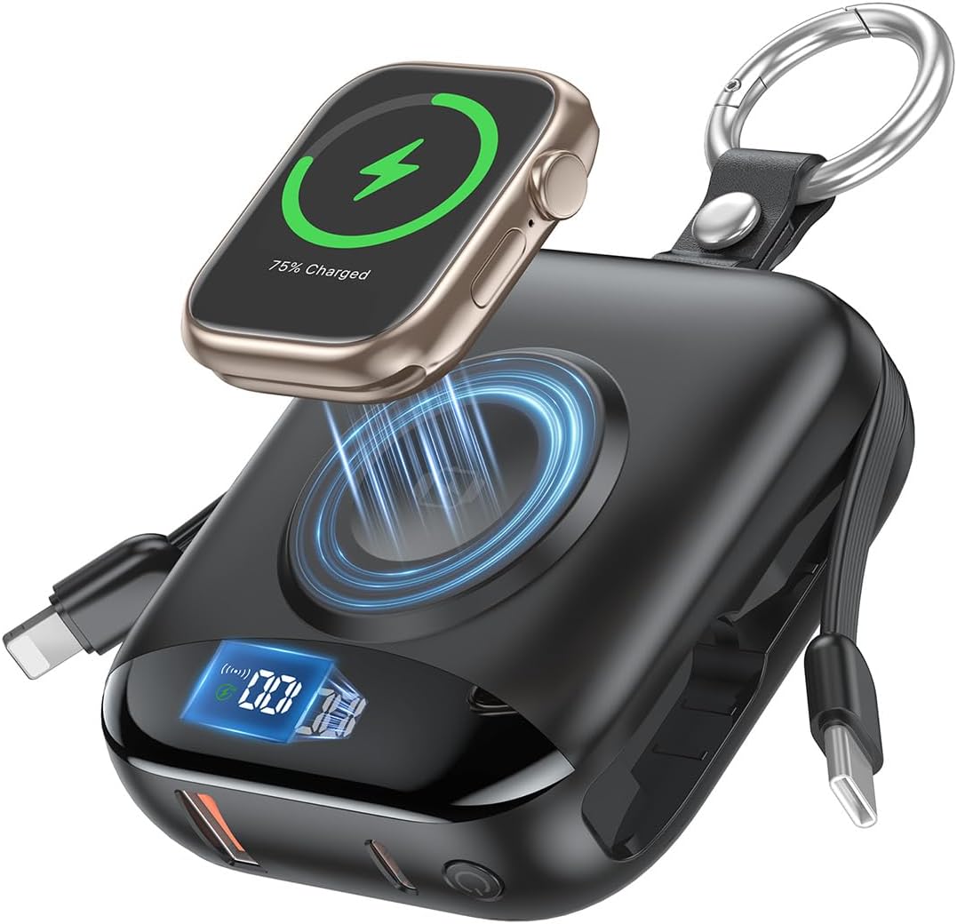 Cargador portátil, 10,000 mAh, 22,5 W, banco de energía de carga rá...