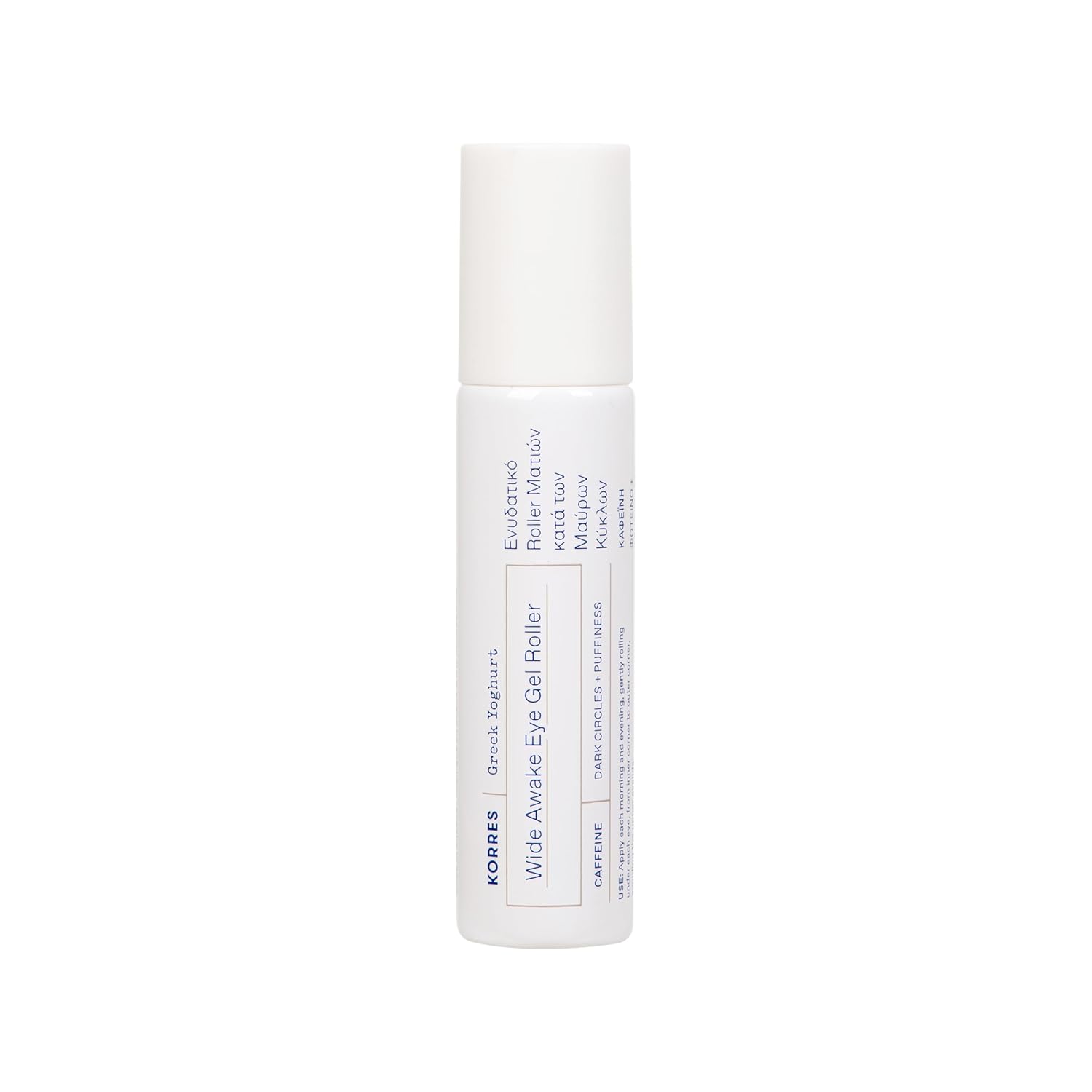 KORRES Greek Yoghurt Wide Awake Eye Gel Serum con ácido hialurónico...