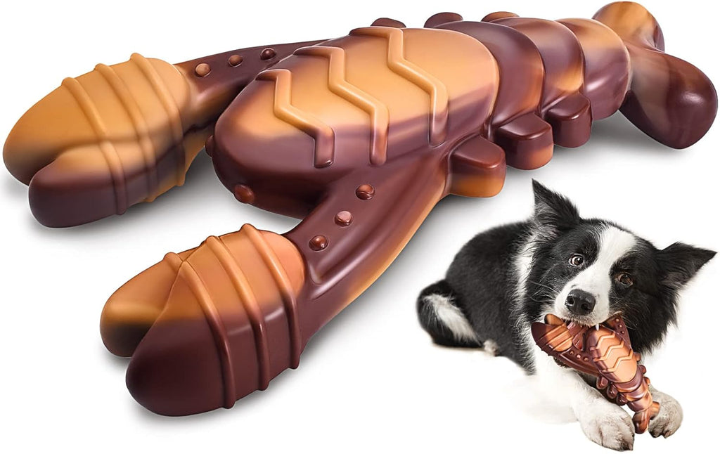 NEZIN Juguetes masticables para perros, juguetes indestructibles pa...