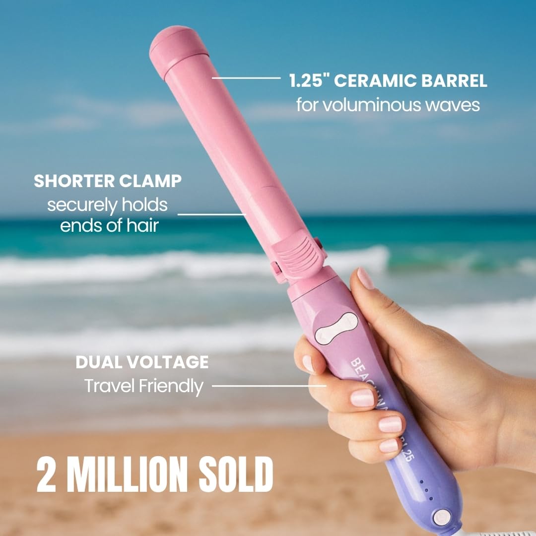 Beachwaver Rizador giratorio B1 \u2013 Rizador automático de cerámi...
