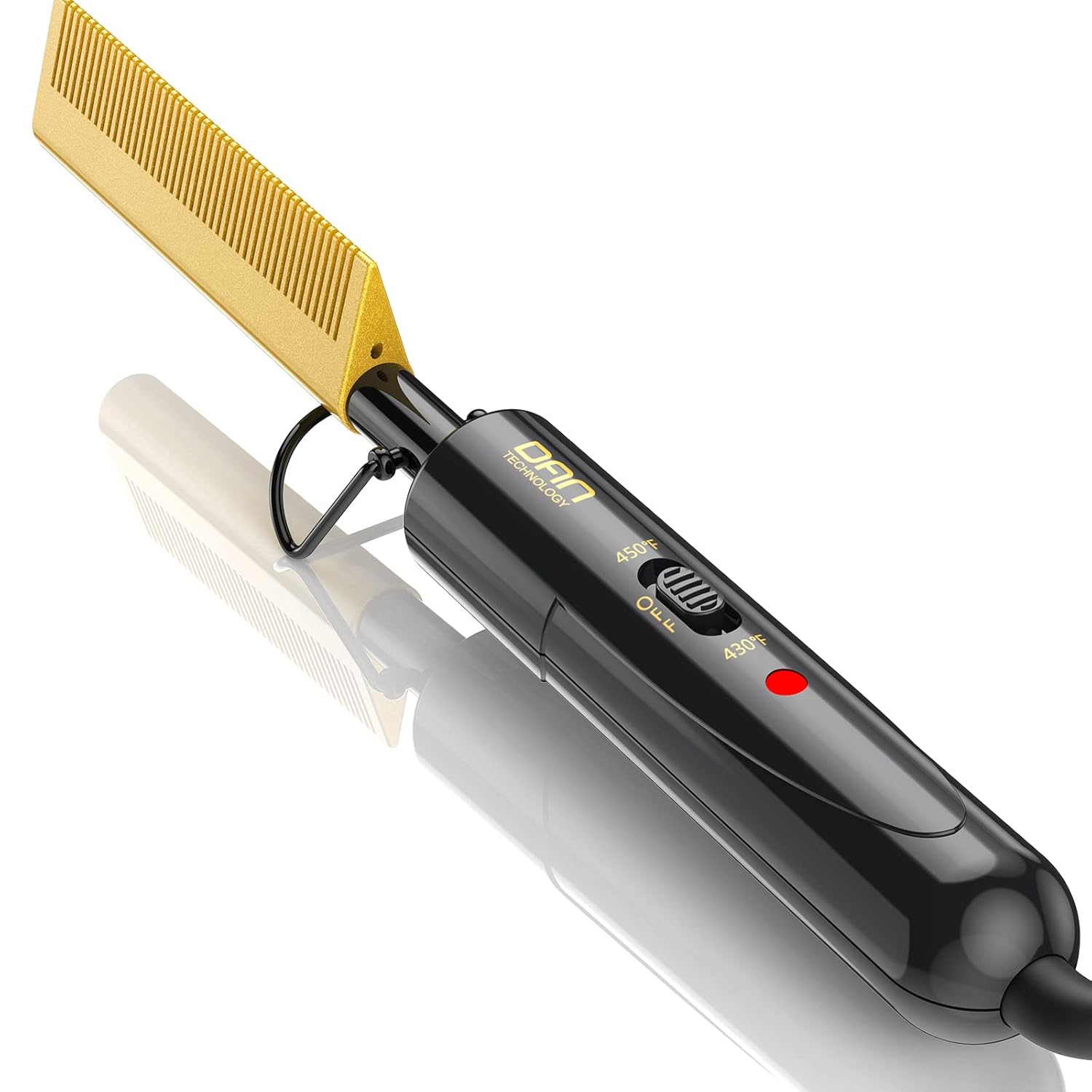 DAN Technology Hot Comb Electric para pelucas, voltaje dual para vi...
