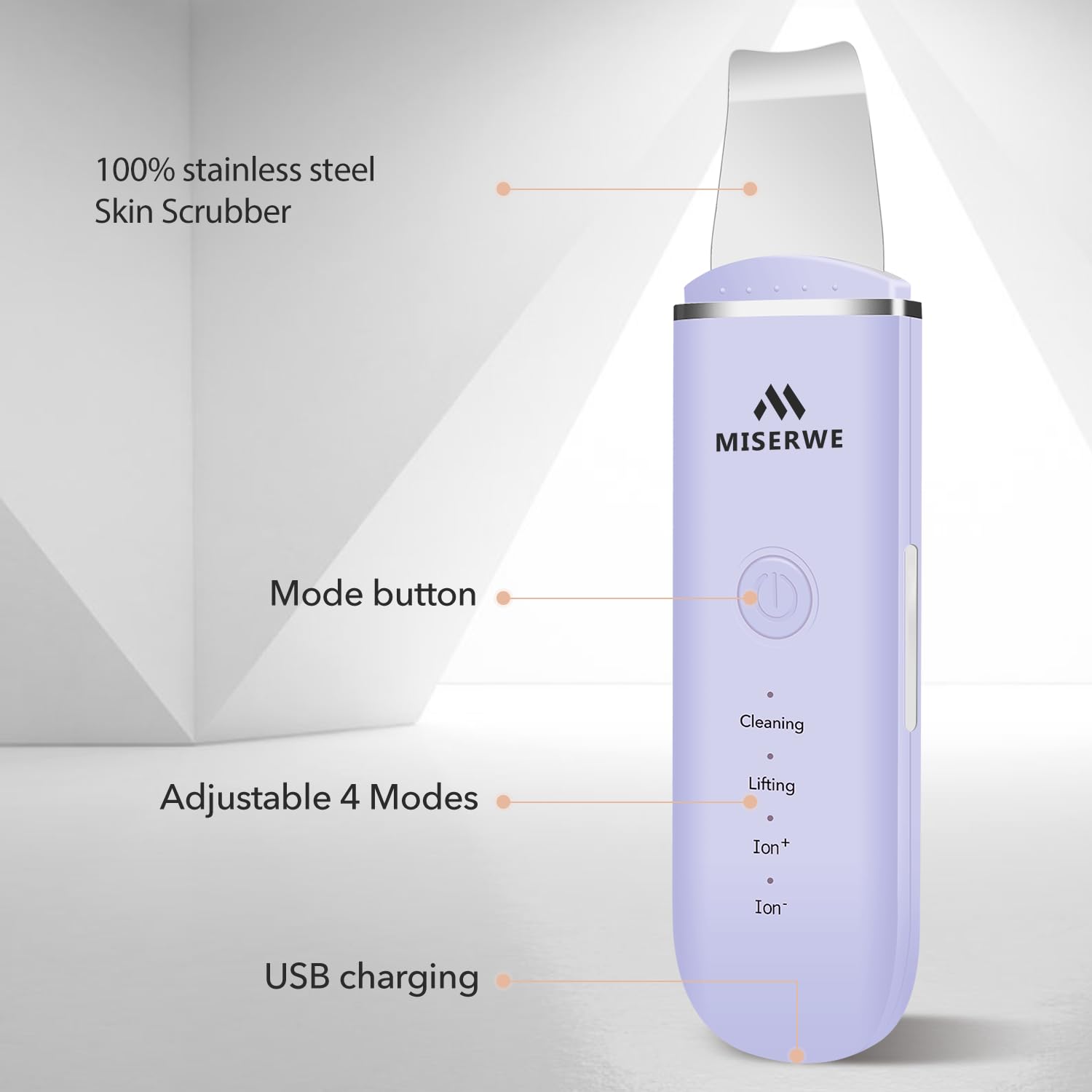 Raspador de Piel Espátula Facial Raspador Facial Espátula para Limp...