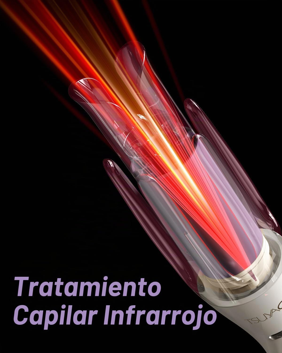 Rizador de pelo automático 3 en 1, rizador de pelo con 3 barriles (...