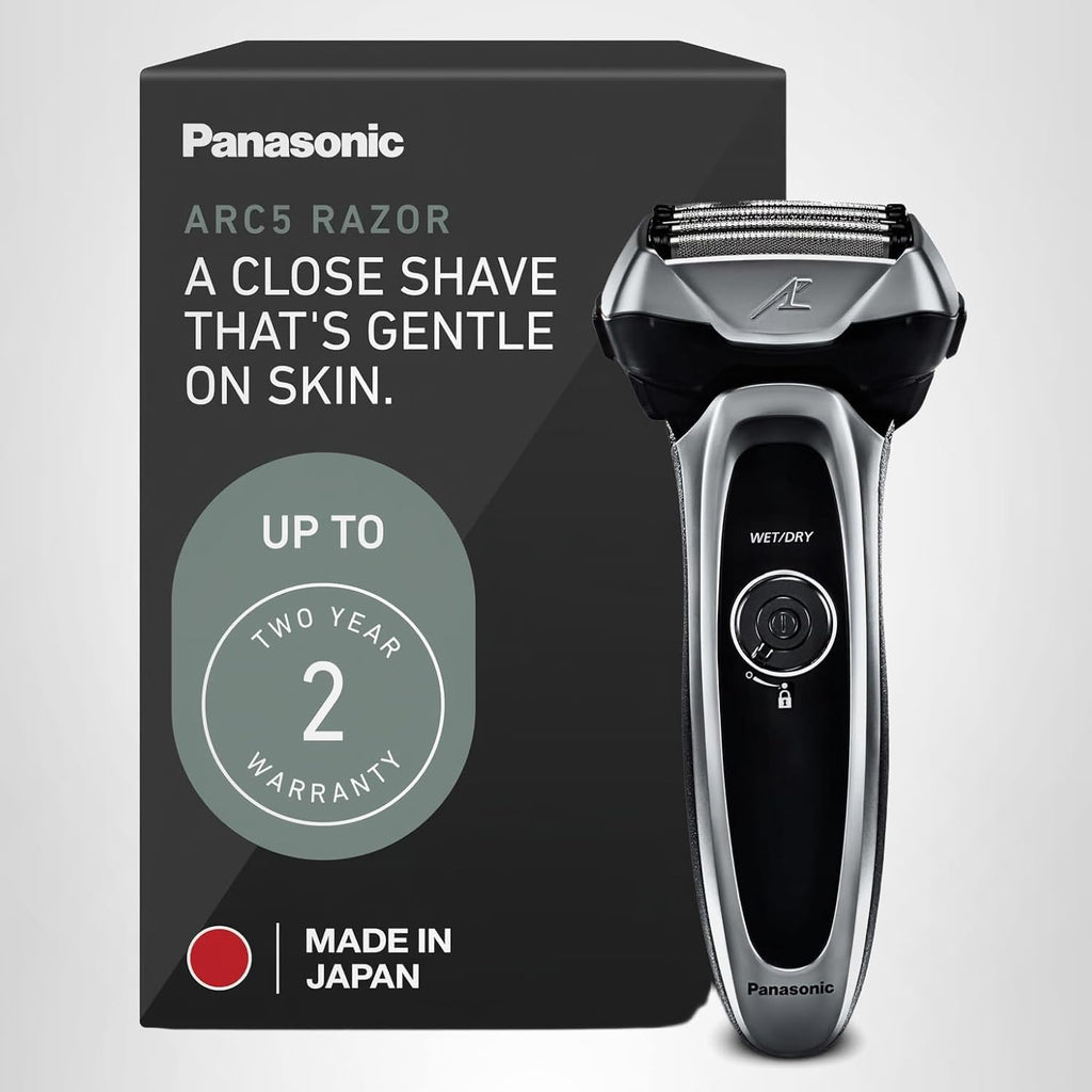 Afeitadora eléctrica Panasonic Arc5 con tecnología de sensor de afe...