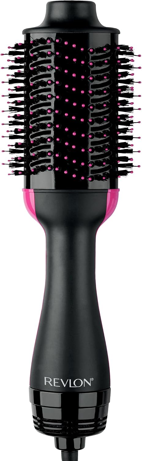 Revlon-Cepillo de aire caliente para secador de cabello y voluminiz...