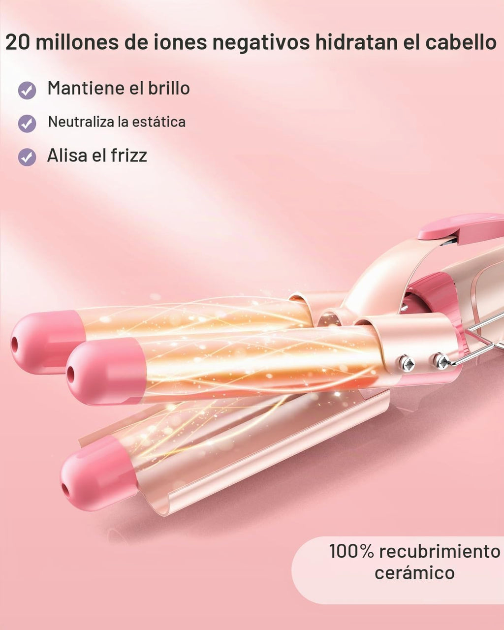 Varita Rizadora Waver - BESTOPE PRO Juego de Varita Rizadora 5 en 1...