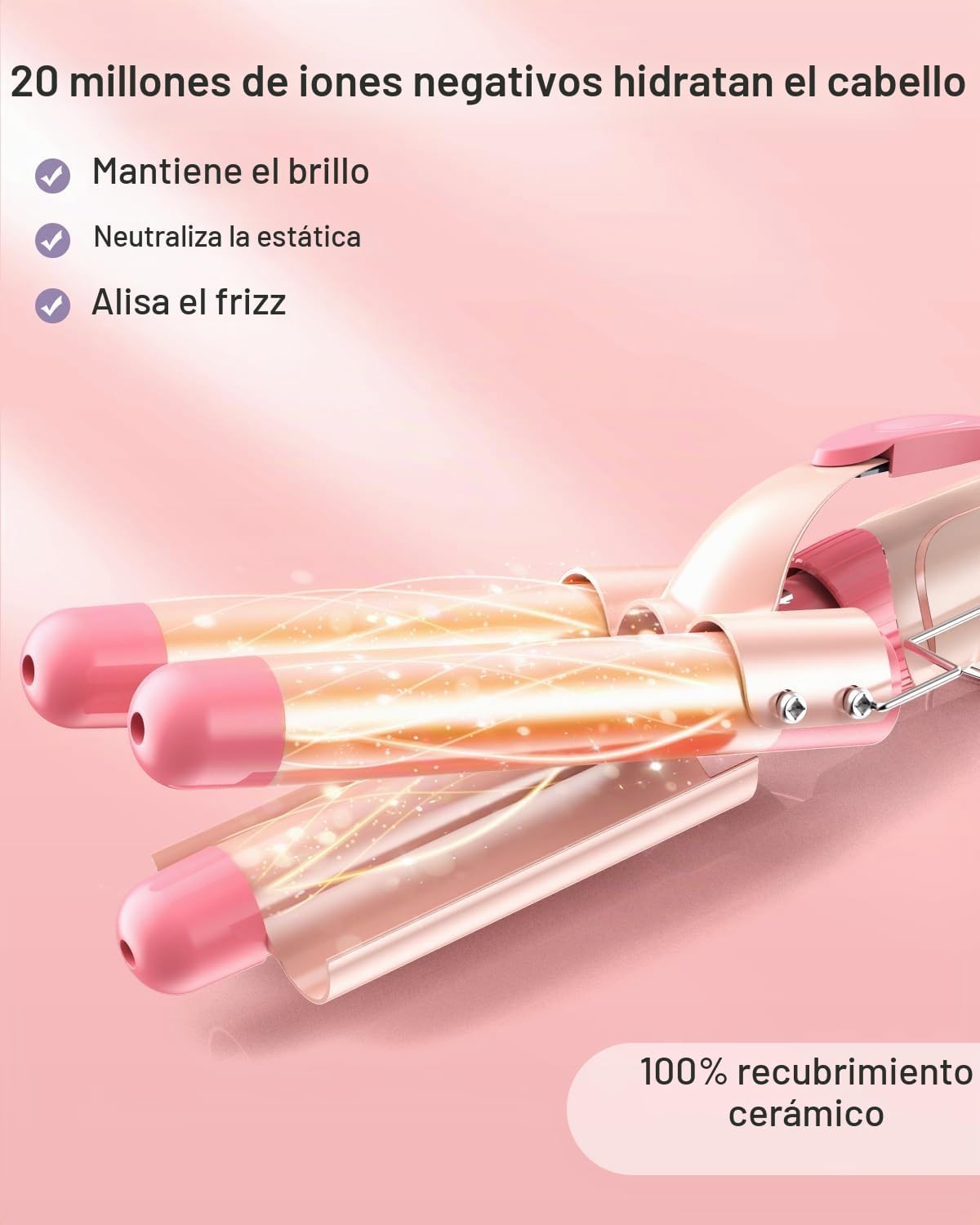 Varita Rizadora Waver - BESTOPE PRO Juego de Varita Rizadora 5 en 1...