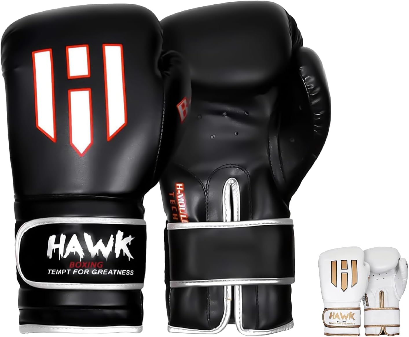 Hawk Sports Guantes de boxeo para hombres y mujeres, cómodos guante...