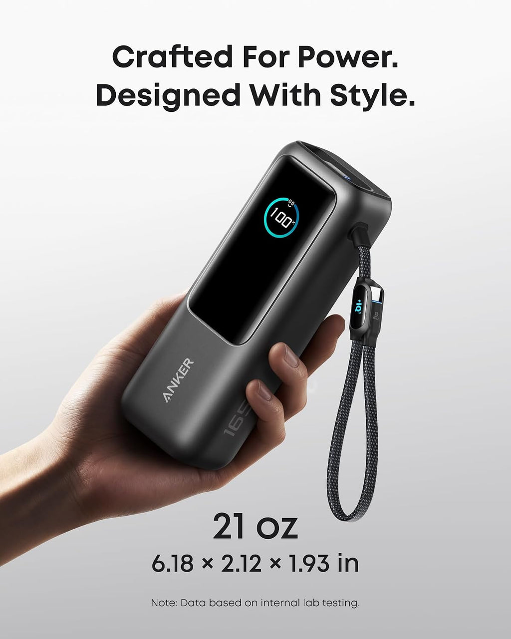Anker Batería portátil para laptop, cargador portátil de 25,000 mAh...