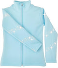 JoyCan Chaqueta de entrenamiento de patinaje artístico de hielo neg...