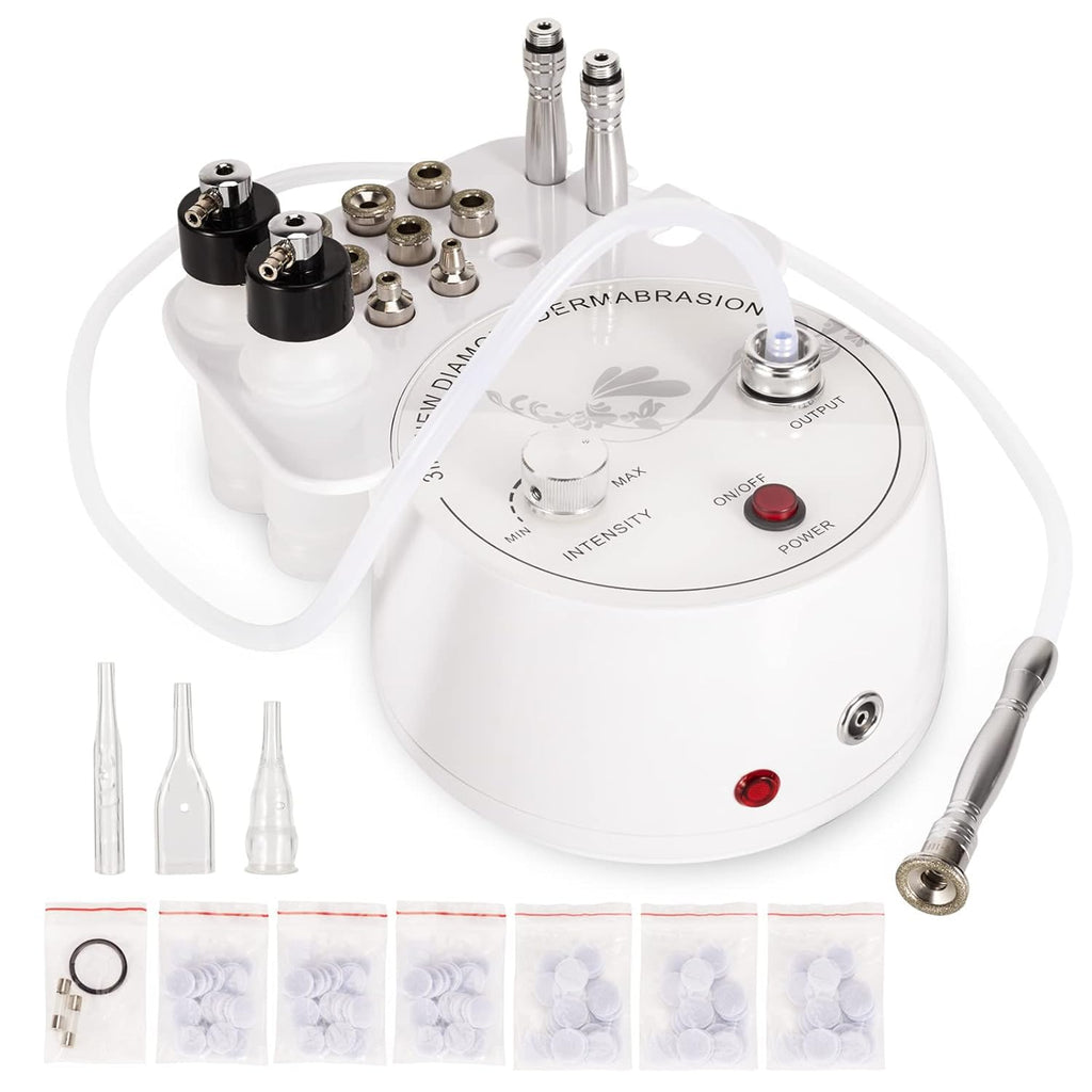 AIMENGXI Máquina de microdermoabrasión de diamante 3 en 1, disposit...