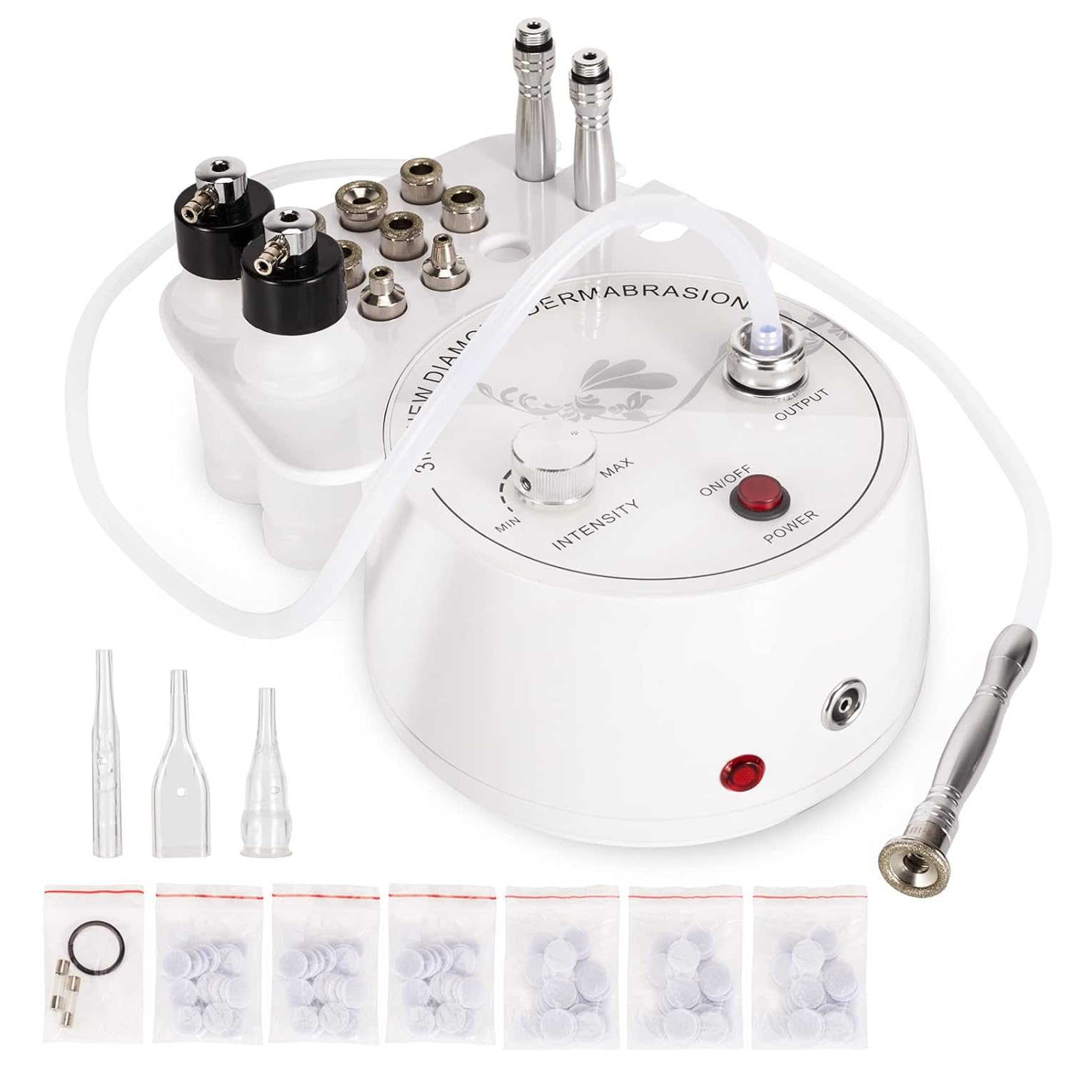 AIMENGXI Máquina de microdermoabrasión de diamante 3 en 1, disposit...