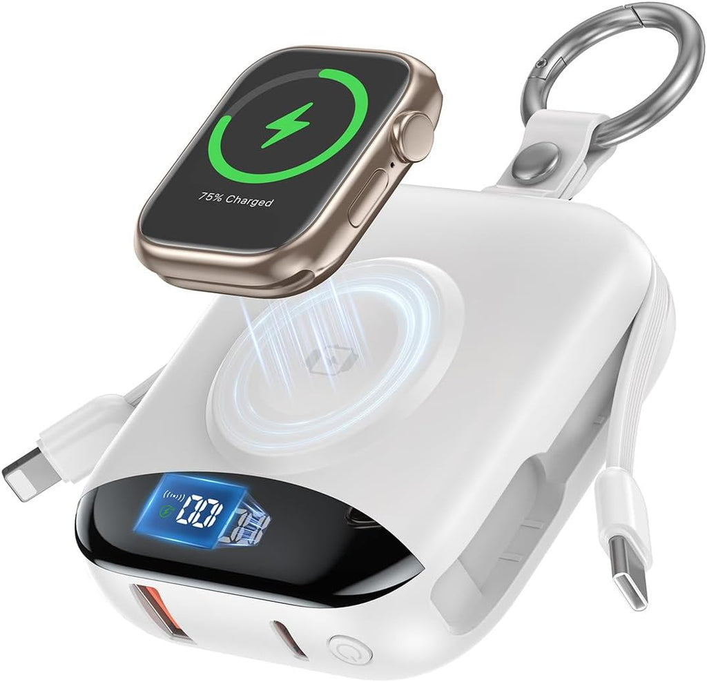 Cargador portátil, 10,000 mAh, 22,5 W, banco de energía de carga rá...
