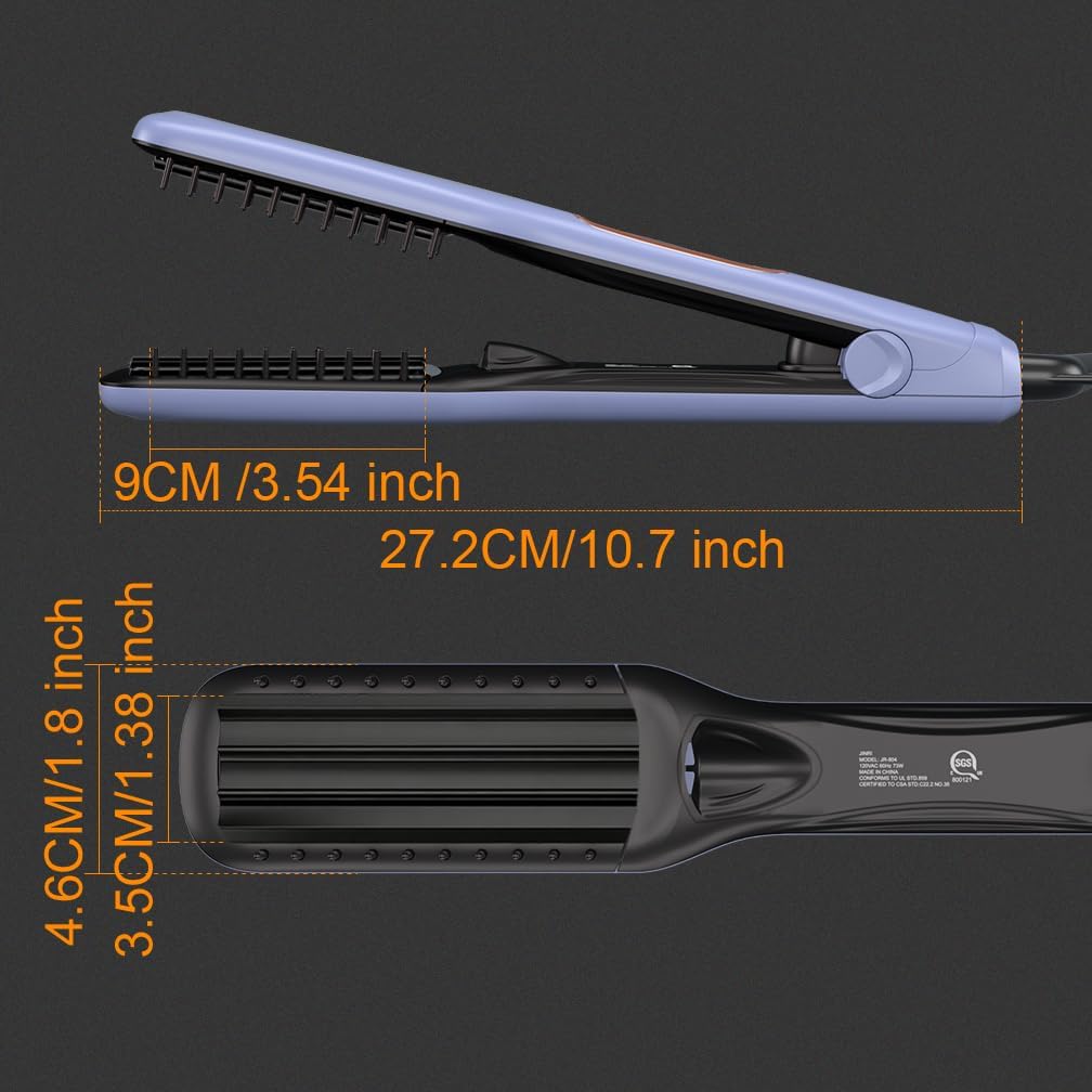 JINRI Cepillo de pelo para cabello corto y fino, cepillo de peinado...