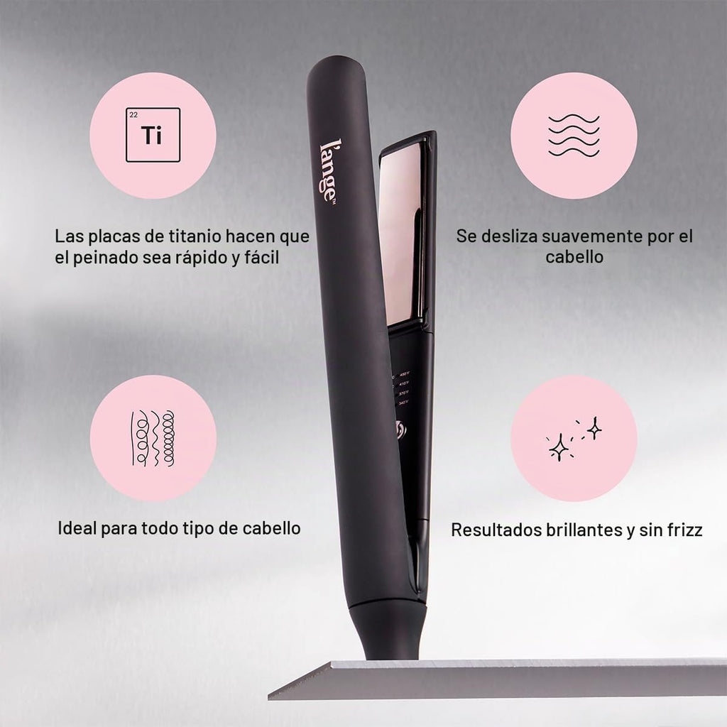 L'ANGE HAIR Plancha plana de titanio Straight Forward \u2013 Pl...