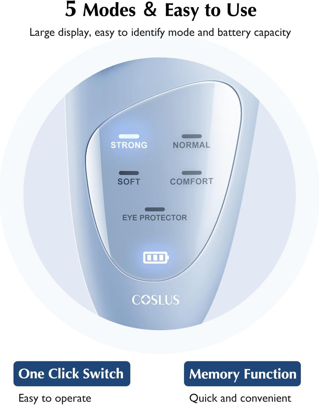 COSLUS Cepillo de Limpieza Facial de Silicona Depurador Facial: IPX...