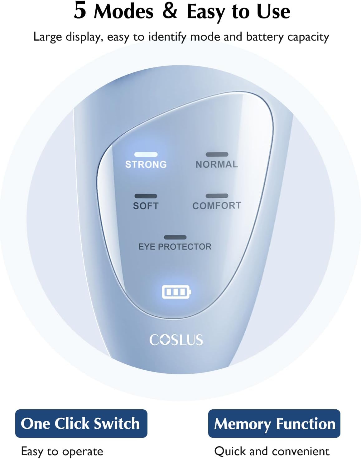 COSLUS Cepillo de Limpieza Facial de Silicona Depurador Facial: IPX...