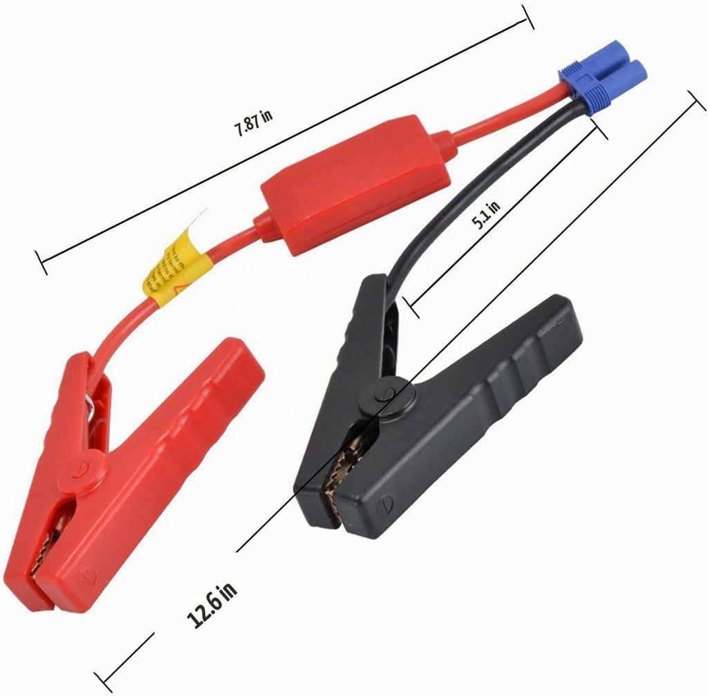 Cable de arranque EC5 con pinzas para batería para batería de arran...